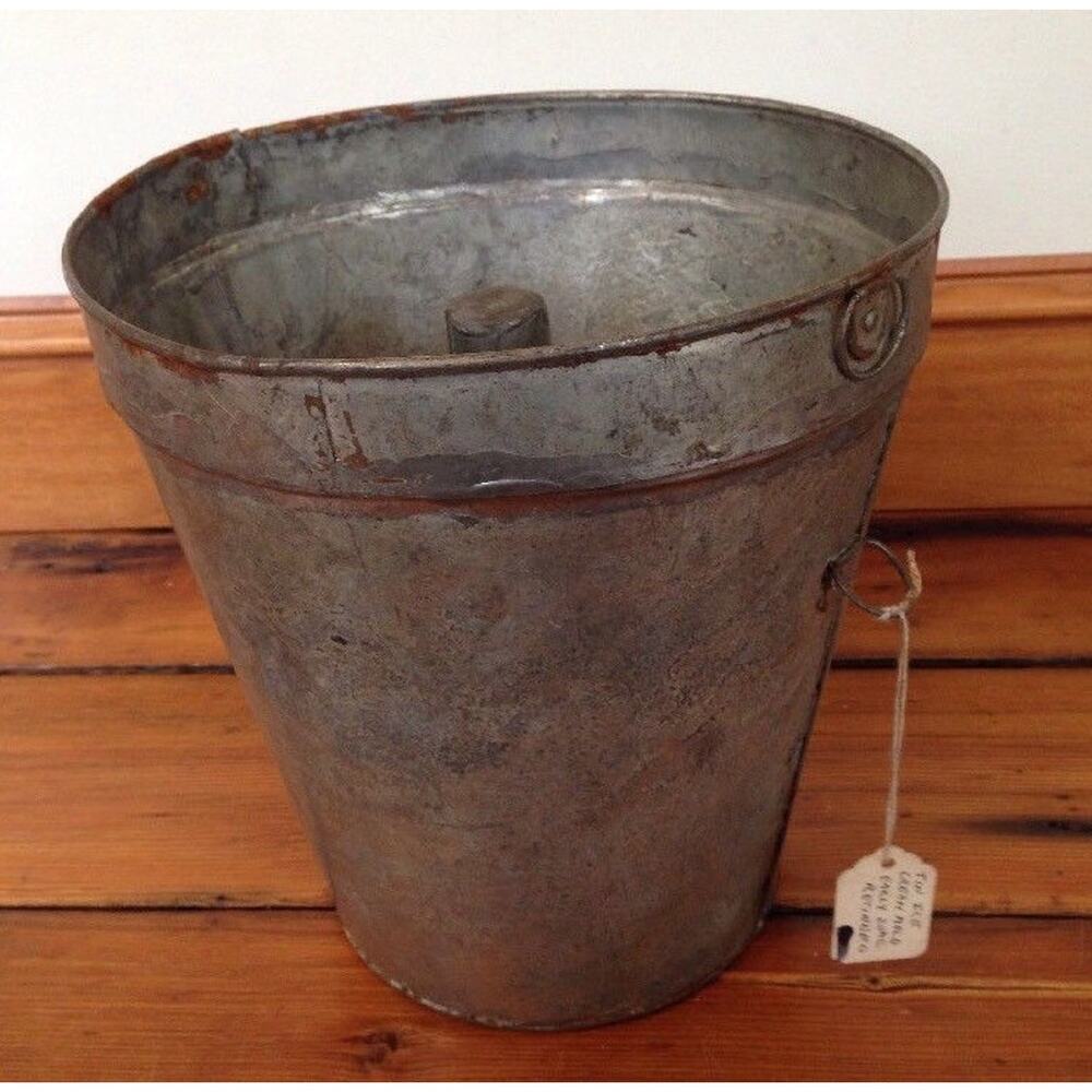 Primitive Vtg Antique Early 1900s 20th C Pudding Ice Cream Mold Cake Bundt Tin